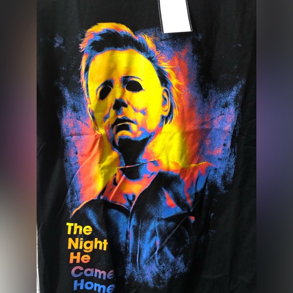 Mike Myer’s Halloween ‘the night he came home’ graphic print black tshirt size S - Picture 8 of 8